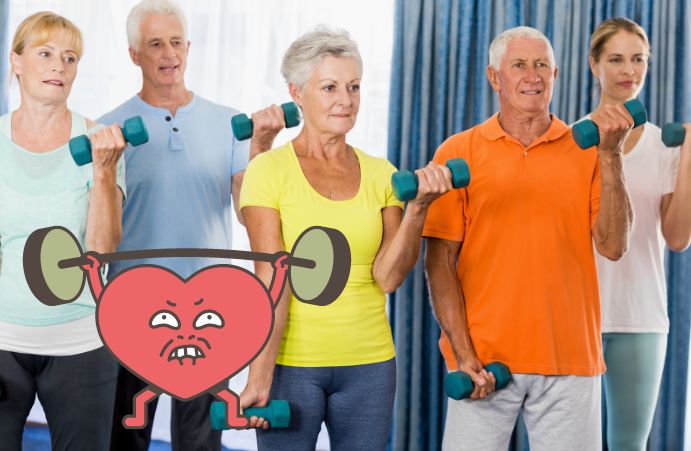 Lifting Weights More for a Healthy Heart